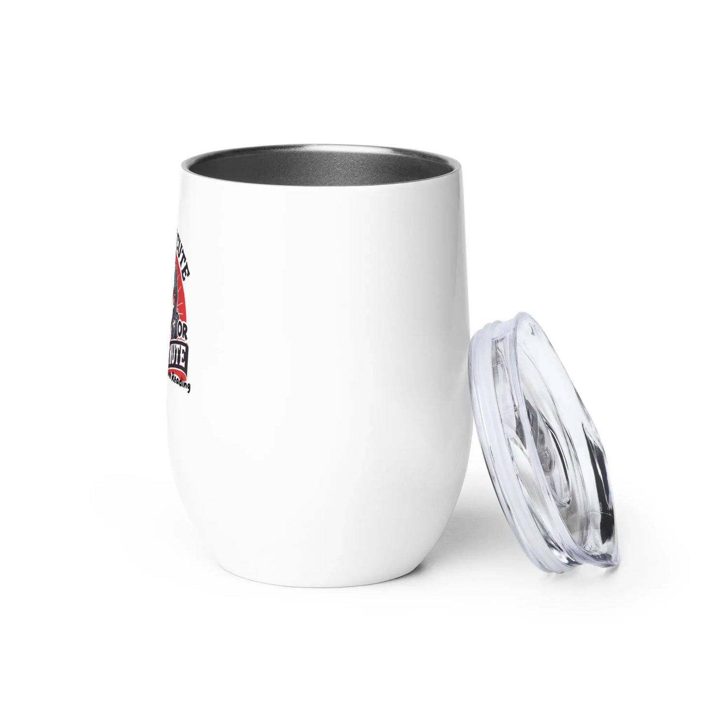 Keep it Cute Or Keep it Mute I'm Reading Wine tumbler - TBRaring