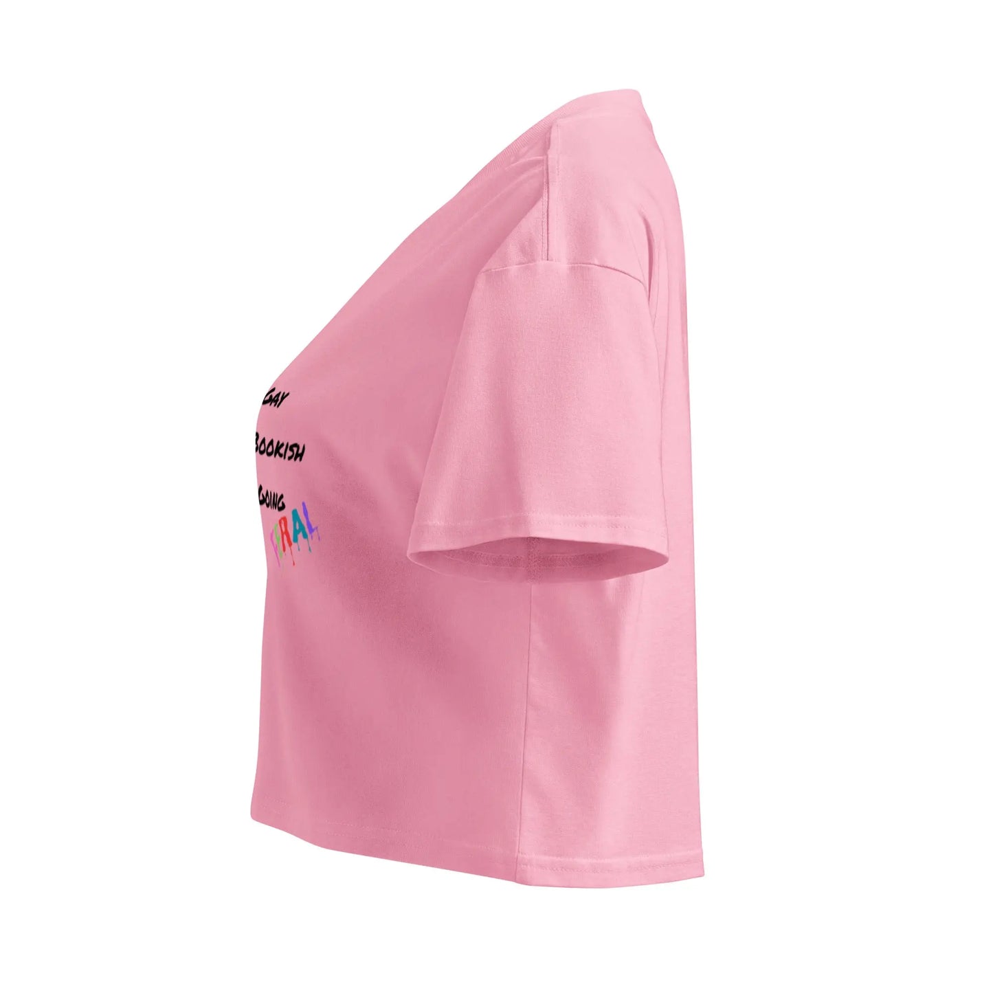 Gay, Bookish, Going Feral Women’s crop top - TBRaring