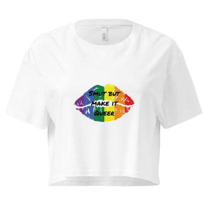 Smut But Make it Queer Women’s crop top - TBRaring