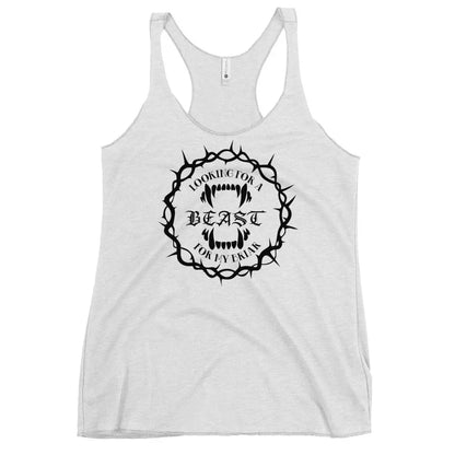 "Looking for a Beast for my Briar" Women's Racerback Tank top bookish goods - TBRaring
