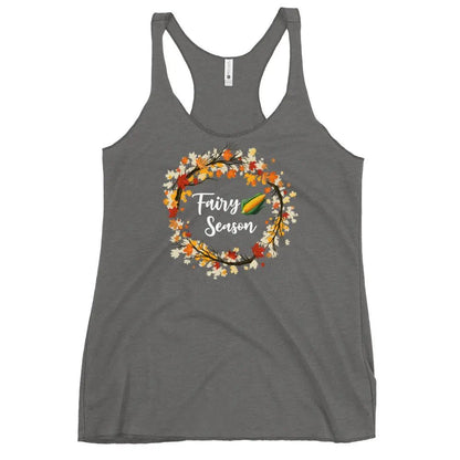 "Fairy Corn Season" Women's Racerback Tank top bookish shop - TBRaring