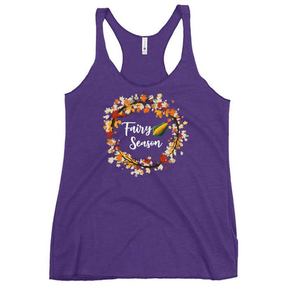 "Fairy Corn Season" Women's Racerback Tank top bookish shop - TBRaring
