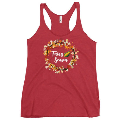 "Fairy Corn Season" Women's Racerback Tank top bookish shop - TBRaring