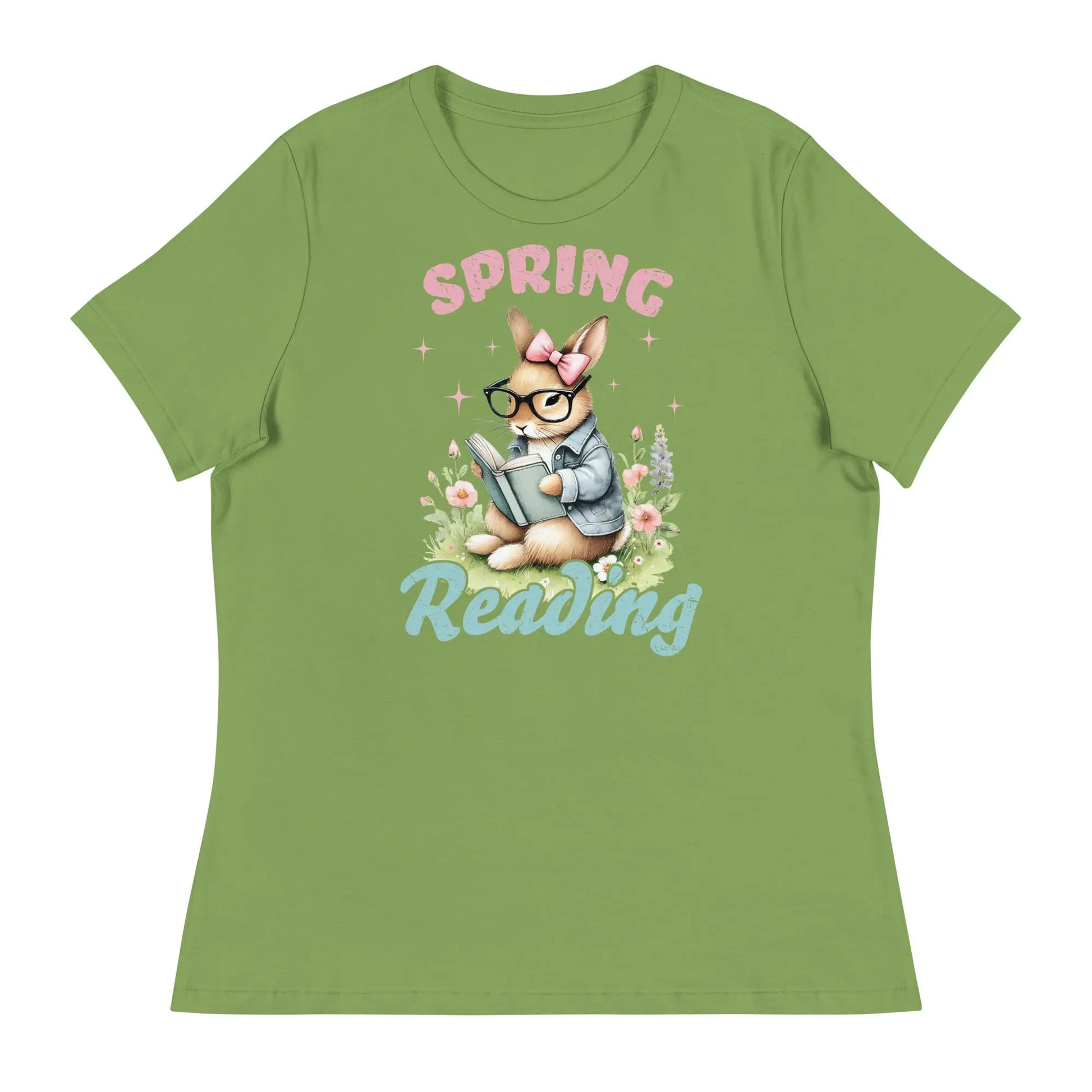 Bookish Shop "Spring Reading" Women's Relaxed T-Shirt - TBRaring