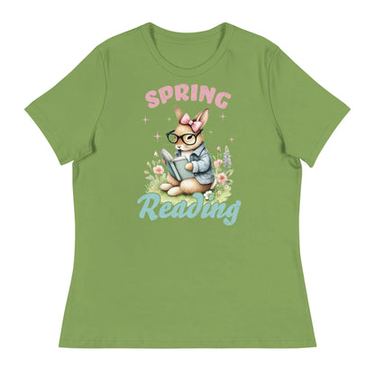 Bookish Shop "Spring Reading" Women's Relaxed T-Shirt - TBRaring