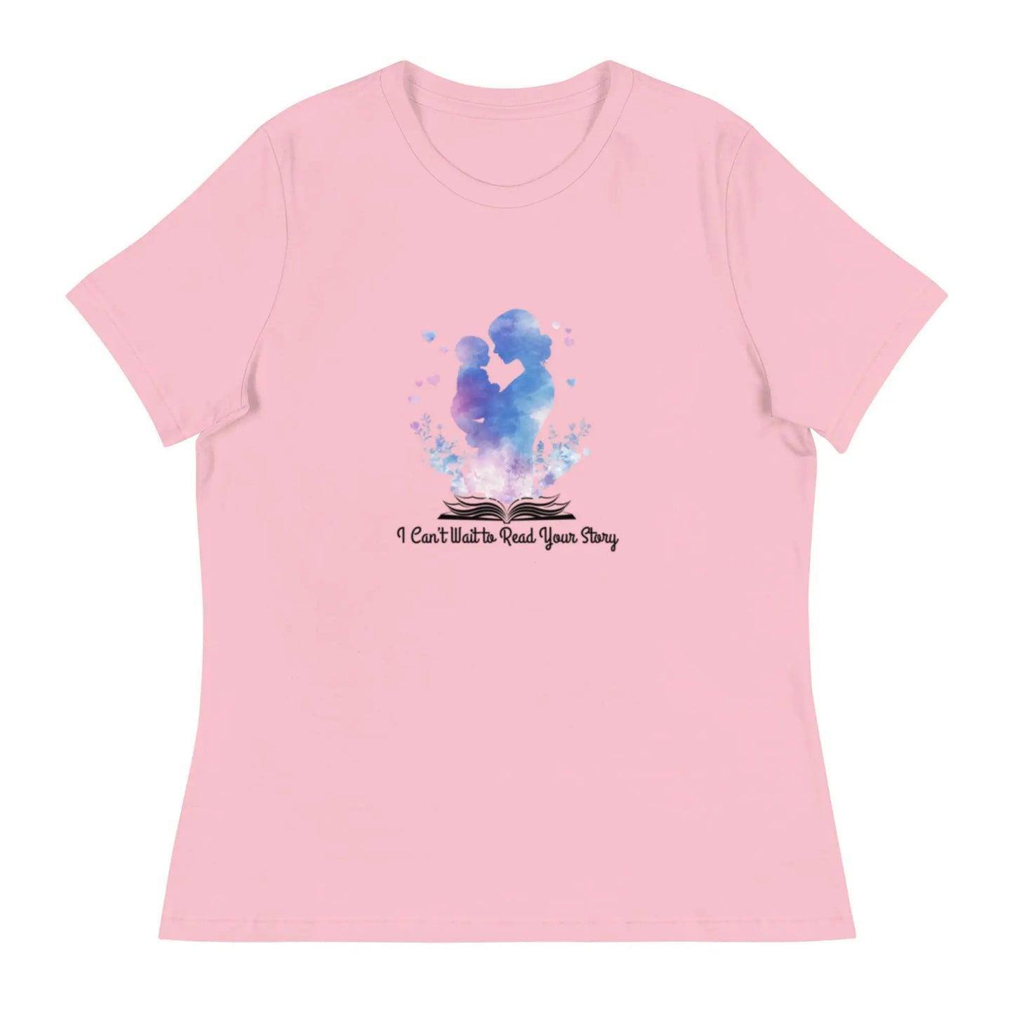"I Can't Wait to Read Your Story" Women's Relaxed Bookishly T-Shirt - TBRaring