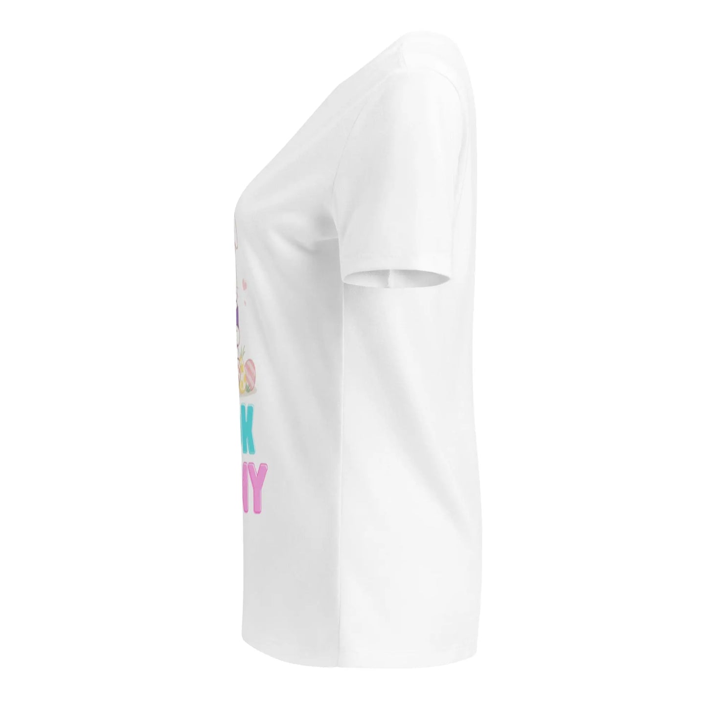 "Book Bunny" Women’s relaxed v - neck t-shirt bookish merch - TBRaring